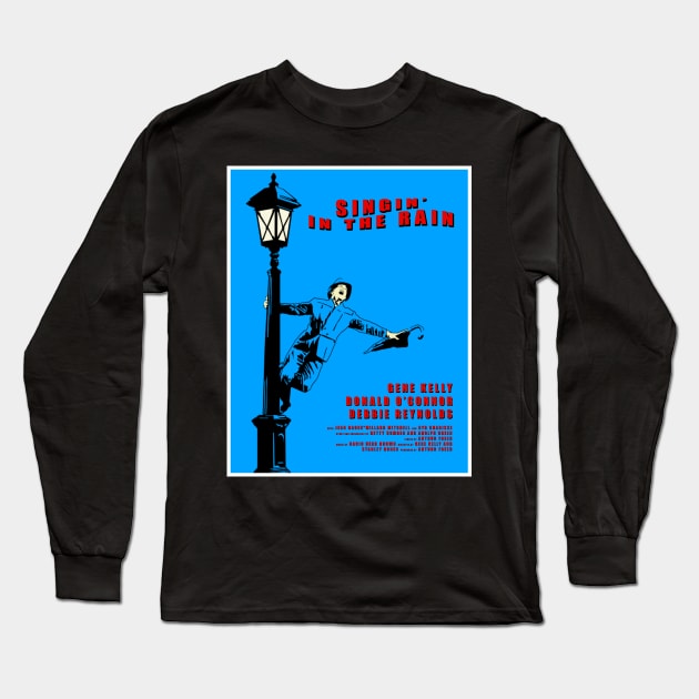 singin in the rain Long Sleeve T-Shirt by Genetics art